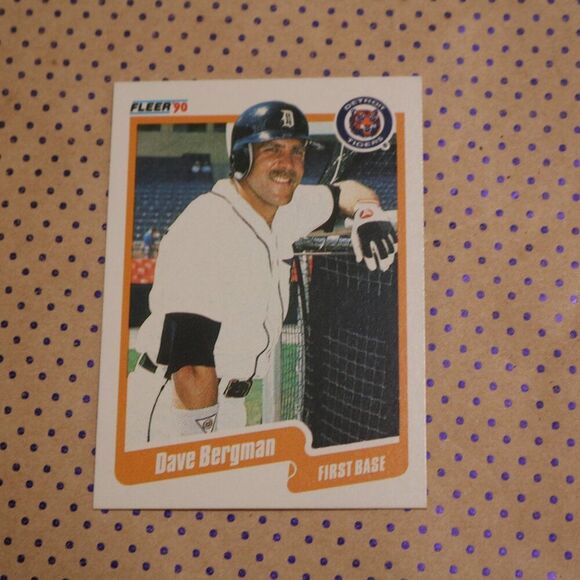 Dave Bergman #600 Baseball Card - Picture 1 of 2